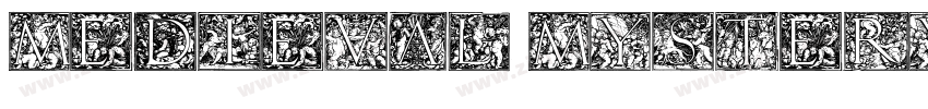 Medieval Mystery Reg字体转换